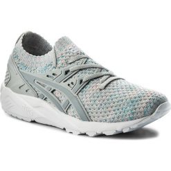 Sneakersy ASICS - Gel-Kayano Trainer Knit HN7M4 Glacier Grey/Mid Grey 9696. Szare półbuty damskie Asics, z tworzywa sztucznego. W wyprzedaży za 269,00 zł.