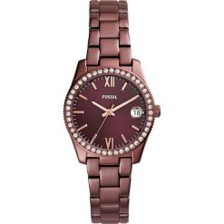 Zegarek FOSSIL - Scarlette ES4320 Red/Red. Czerwone zegarki damskie marki Fossil, ze stali. W wyprzedaży za 519,00 zł.