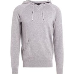 Bluzy męskie: Ron Dorff EYELET EDITION SUMMER HOODIE Bluza z kapturem grey melange