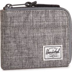 Bilonówka HERSCHEL - Johnny 10414-00919 Raven X. Szare portfele męskie marki Herschel, bez wzorów, z materiału. Za 109,00 zł.