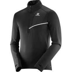 Bejsbolówki męskie: Salomon Bluza męska Fast Wing Mid Black r. M (403556)