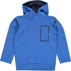 Bluza "Sebastian 606" w kolorze niebieskim. Niebieskie bluzy chłopięce rozpinane LEGO Wear, z aplikacjami. W wyprzedaży za 105,95 zł.