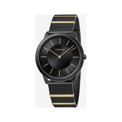 Calvin Klein Minimal Zegarek Czarny. Czarne zegarki męskie Calvin Klein, ze stali. Za 1291,95 zł.