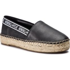 Espadryle KENDALL + KYLIE - Jager-B Black. Czarne espadryle damskie bez wzorów, ze skóry ekologicznej, bez obcasa, na płaskiej podeszwie. W wyprzedaży za 349,00 zł.