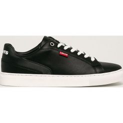 Levi's - Tenisówki. Czarne trampki męskie Levi's®, bez wzorów, z gumy, na sznurówki. Za 299,90 zł.