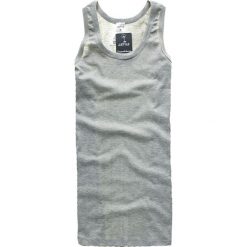 Koszulka męska tank top szara Recea. Szare koszulki męskie Recea, xl, bez wzorów, z bawełny, sportowe, bez kołnierzyka, bez rękawów. Za 14,99 zł.