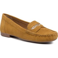 Mokasyny LASOCKI - ARC-ANONIMA-01 Yellow. Żółte mokasyny damskie Lasocki, ze skóry, na obcasie. Za 149,99 zł.