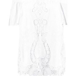 Bluzki damskie: Live Unlimited London BROIDERY ANGLAIS BARDOT Bluzka ivory