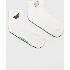 Fulloff - Skarpetki. Białe skarpetki damskie marki Fulloff, z bawełny. Za 24,90 zł.