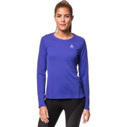 Koszulka "Shaila" w kolorze niebieskim do biegania. Niebieskie topy sportowe damskie Odlo Women, xs, z materiału, z długim rękawem, do biegania. W wyprzedaży za 77,95 zł.