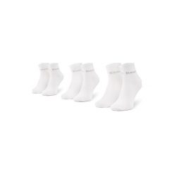 Reebok DU2922 39-42. Białe skarpetki damskie Reebok, bez wzorów, z elastanu. Za 19,99 zł.