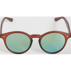 Okulary przeciwsłoneczne vintage - Wielobarwn. Szare okulary przeciwsłoneczne damskie Sinsay, vintage. Za 14,99 zł.