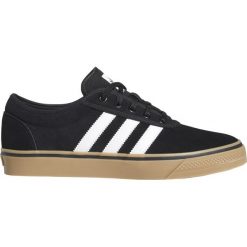 Adidas Originals Adiease Tenisówki Czarny. Czarne trampki męskie adidas Originals, bez wzorów, z materiału, bez zapięcia. Za 231,95 zł.