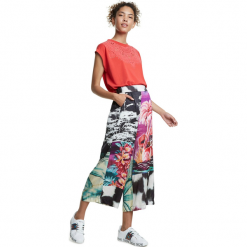 Desigual spodnie damskie Tripoli 20SWPW36 XL wielokolorowe. Jeansy damskie Desigual, xl, z jeansu. Za 489,00 zł.