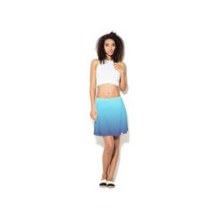 Spódnica CP-013 60. Szare spódniczki damskie Colour pleasure, na lato, s, bez wzorów, z dzianiny, krótkie, mini. Za 99,00 zł.