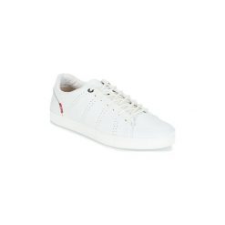 Buty Levis VERNON. Białe trampki męskie Levi's®, bez wzorów, bez zapięcia. Za 307,30 zł.