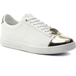 Sneakersy EA7 EMPORIO ARMANI - X8X042 XK074 A272 White/Lt Gold. Białe półbuty damskie EA7 Emporio Armani, ze skóry. Za 939,00 zł.