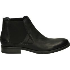 Botki męskie - A025-405 N NE. Czarne botki męskie marki Venezia, z gumy. Za 249,00 zł.