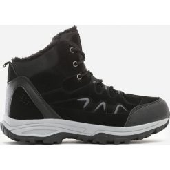 Czarne Trapery Campbell. Czarne buty trekkingowe męskie Born2be, na sznurówki. Za 149,99 zł.