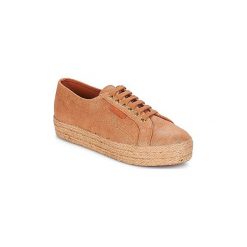 Buty Superga 2730 LAME DEGRADE W. Pomarańczowe trampki i tenisówki damskie Superga, bez wzorów, bez zapięcia. Za 351,20 zł.