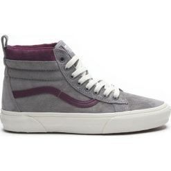 Vans Sk8-Hi Tenisówki Szary. Szare trampki męskie Vans, bez wzorów, z materiału, bez zapięcia. Za 430,95 zł.