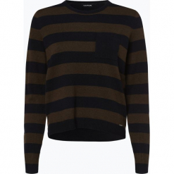Taifun - Sweter damski z dodatkiem kaszmiru, niebieski. Niebieskie swetry klasyczne damskie marki Taifun, w paski, z kaszmiru. Za 179,95 zł.