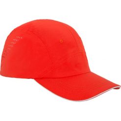 Czapka z daszkiem PZLA CAU990R - czerwony. Czerwone czapki damskie z poliesteru. Za 99,99 zł.