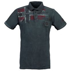 Geographical Norway Męska Koszulka Polo Kamo S Ciemnoniebieski. Czarne koszulki męskie marki Geographical Norway, s, w paski, polo, bez rękawów. Za 149,00 zł.