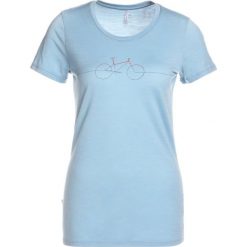 Topy sportowe damskie: Icebreaker TECH LITE LOW CREWE CADENCE Tshirt z nadrukiem waterfall