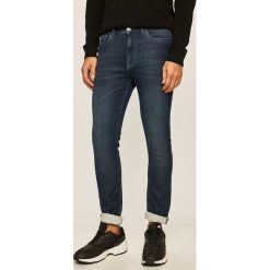 Produkt by Jack & Jones - Jeansy. Niebieskie jeansy męskie PRODUKT by Jack & Jones, z aplikacjami. W wyprzedaży za 119,90 zł.