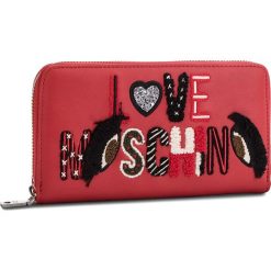 Duży Portfel Damski LOVE MOSCHINO - JC5591PP06KM0500 Rosso. Czerwone portfele damskie Love Moschino, ze skóry ekologicznej. Za 439,00 zł.