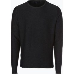 Nils Sundström - Sweter męski, szary. Szare swetry męskie marki Nils Sundström, m, bez wzorów, z bawełny, bez kołnierzyka, bez kaptura. Za 179,95 zł.