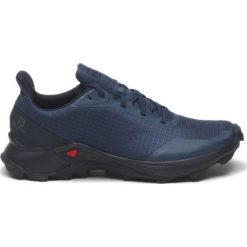 Salomon Alphacross Tenisówki Niebieski. Niebieskie trampki męskie Salomon, bez wzorów, z materiału, bez zapięcia. Za 395,95 zł.