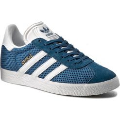 Buty adidas - Gazelle BB2757 Corblu/Ftwwht/Corblu. Niebieskie buty sportowe damskie Adidas, bez wzorów, ze skóry ekologicznej, sportowe, Adidas Gazelle. W wyprzedaży za 259,00 zł.