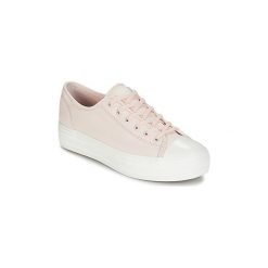 Buty Keds TRIPLE KICK COLORBLOCK. Różowe trampki i tenisówki damskie Keds, bez wzorów, bez zapięcia. Za 202,30 zł.