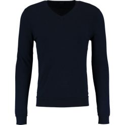 Swetry klasyczne męskie: Sisley Sweter dark blue