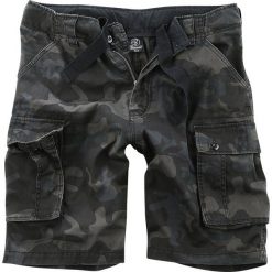 Brandit Cody Vintage Short Krótkie spodenki Vintage kamuflaż (Dark Camo). Zielone spodenki i szorty męskie marki Brandit, xl, bez wzorów, vintage, krótkie. Za 144,90 zł.