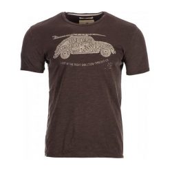 T-shirty męskie: Timeout T-Shirt Męski L, Brązowy