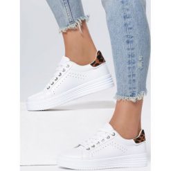 Panterkowe Buty Sportowe Anxious. Szare sneakersy damskie Inny, z aplikacjami, sportowe. Za 64,99 zł.