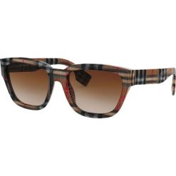 Burberry - Okulary BE4277. Pomarańczowe okulary przeciwsłoneczne damskie marki Burberry. Za 879,90 zł.