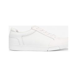 Calvin Klein Balin Tenisówki Biały. Białe trampki męskie Calvin Klein, bez wzorów, ze skóry, bez zapięcia. Za 593,95 zł.