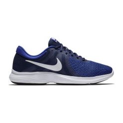 Nike buty do biegania męskie Men'S Revolution 4 Midnight Navy White-Deep Royal Blue 39. Niebieskie buty sportowe męskie Nike, bez zapięcia, tenisowe, nike revolution. Za 219,00 zł.