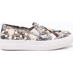 Steve Madden - Tenisówki. Szare trampki damskie slip on marki Steve Madden, z gumy. W wyprzedaży za 239,90 zł.