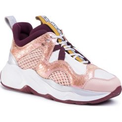 Sneakersy FABI - FD6193B Lamaxi Var. Różowe półbuty damskie Fabi, na co dzień, bez wzorów, ze skóry ekologicznej, bez obcasa, na płaskiej podeszwie, bez zapięcia. Za 1049,00 zł.