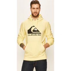 Quiksilver - Bluza. Niebieskie bluzy męskie Quiksilver, s, z nadrukiem, z bawełny, z kapturem, bez rękawów, z kapturem. Za 249,90 zł.