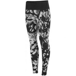 4F Damskie Spodnie Do Fitnessu H4Z17 spdf004 Allover Czarny-Biały Xs. Czarne spodnie damskie marki 4f, xs, z elastanu. W wyprzedaży za 89,00 zł.