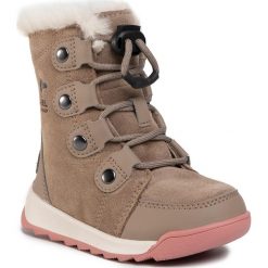 Śniegowce SOREL - Childrens Whitney™ II Suede NC3904 Khaki 2 297. Pomarańczowe śniegowce dziewczęce Sorel, bez zapięcia. Za 429,00 zł.