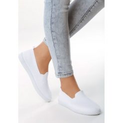 Białe Tenisówki Lots. Białe buty sportowe damskie Born2be, bez wzorów, sportowe, tenisowe. Za 49,99 zł.