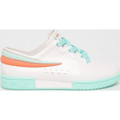 Melissa - Buty x Fila. Białe buty sportowe damskie Melissa, bez wzorów, z gumy, sportowe. Za 449,90 zł.