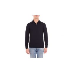 Koszulki polo z długim rękawem Zanone 811819Z0380. Niebieskie koszulki męskie Zanone, m, bez wzorów, polo, z długim rękawem, długie. Za 429,48 zł.